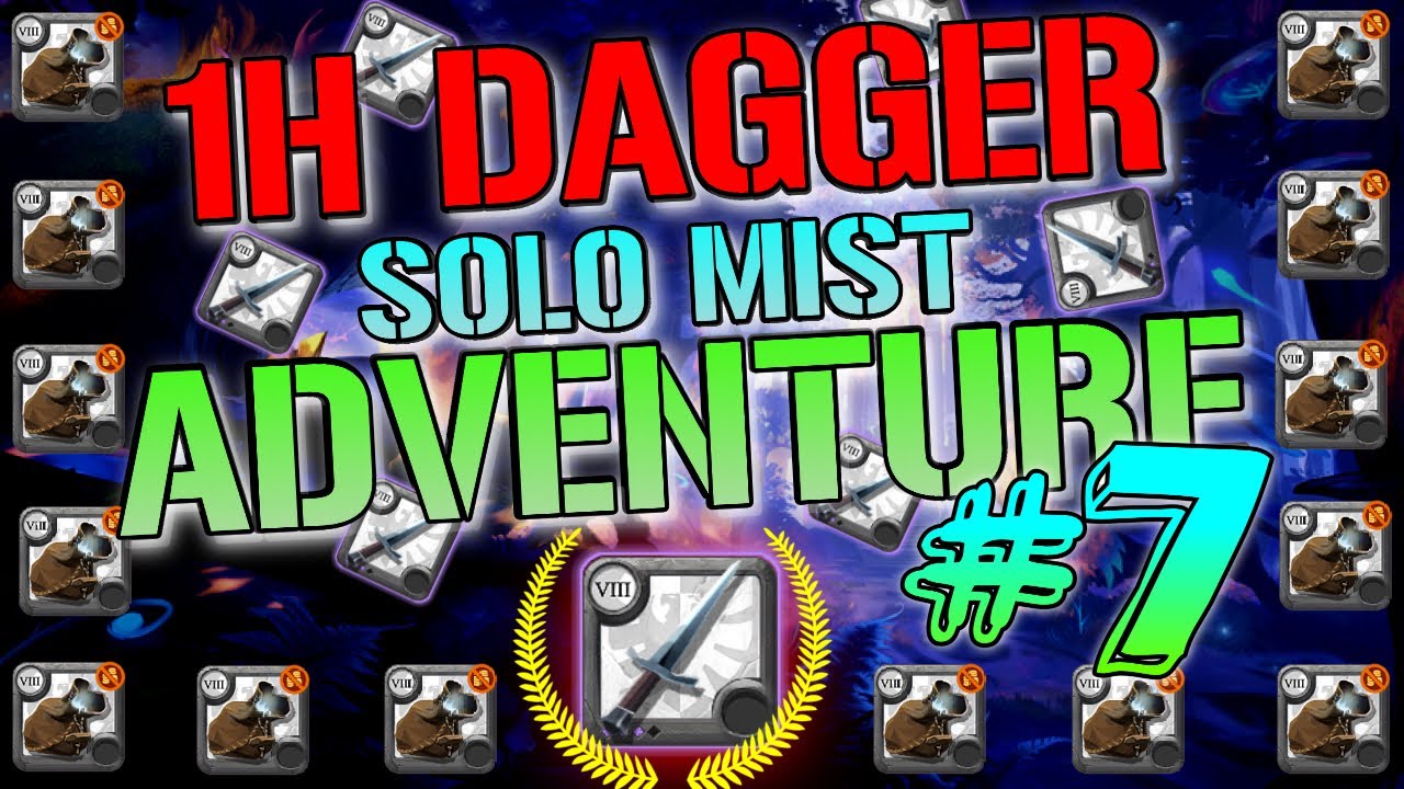 1H DAGGER SOLO MIST PVP #7 | 8.3 GIVEAWAY | Albion Online