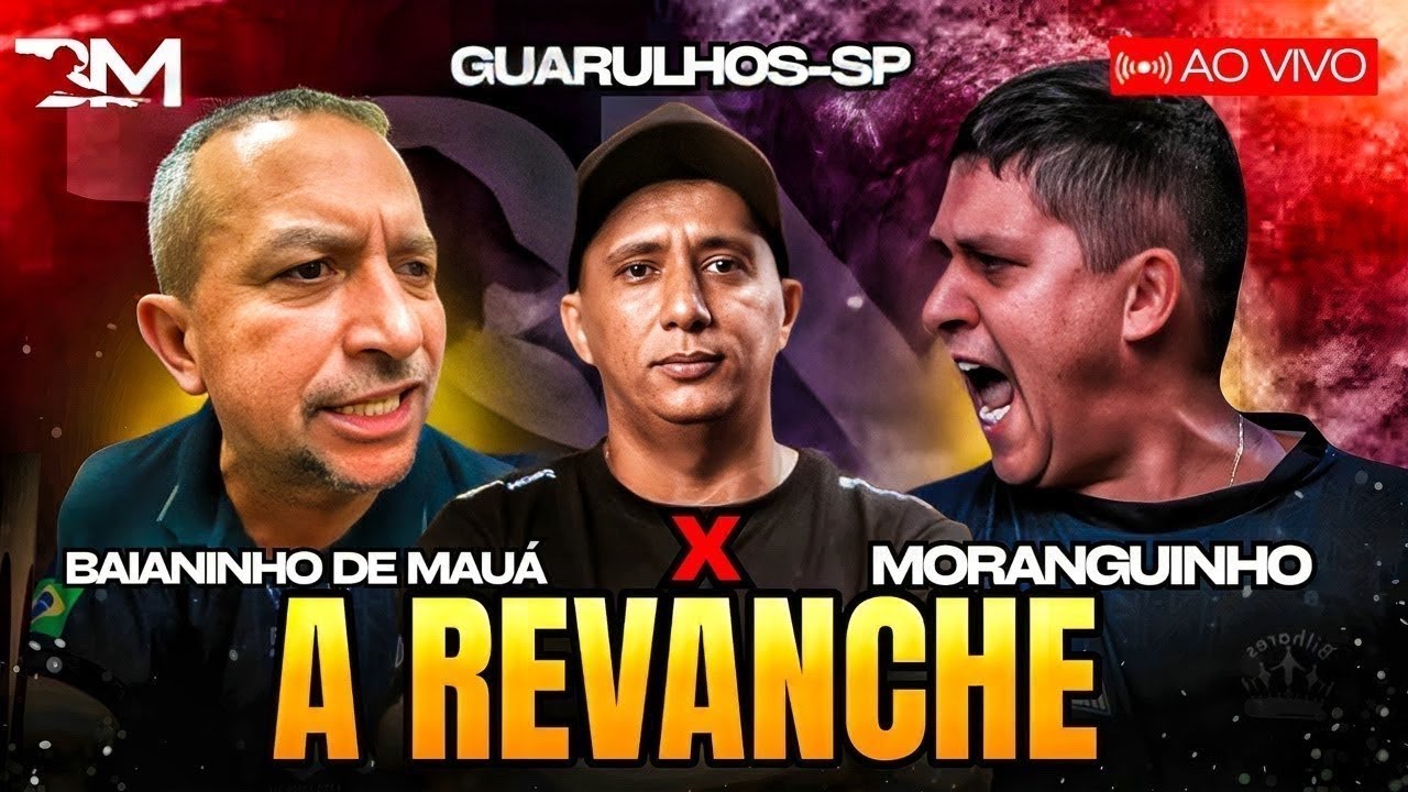 BAIANINHO DE MAUA vs MORANGUINHO A REVANCHE  -NARRACAO DIEGO BAR SINUCA #sinucaaovivo