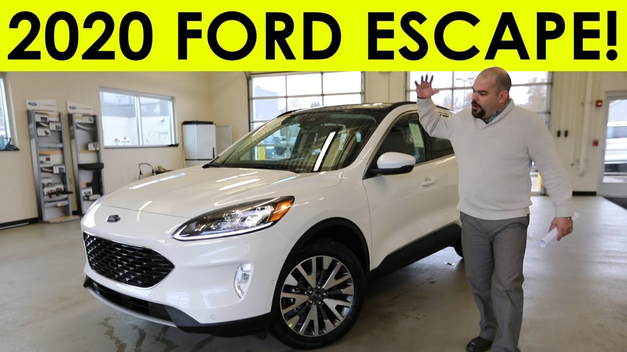 2020 Ford Escape  - Exterior & Interior First Look Walk Around