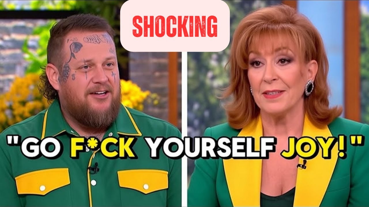 Jelly Roll ERUPTS LIVE On The View After Brutal Clash With Joy Behar''' LiveTV Show''