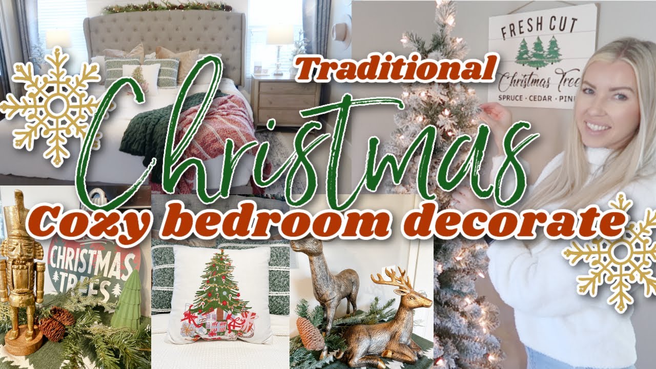 2022 HALLMARK INSPIRED CHRISTMAS BEDROOM DECORATE // COZY DINNER RECIPE // TYPICALLY KATIE