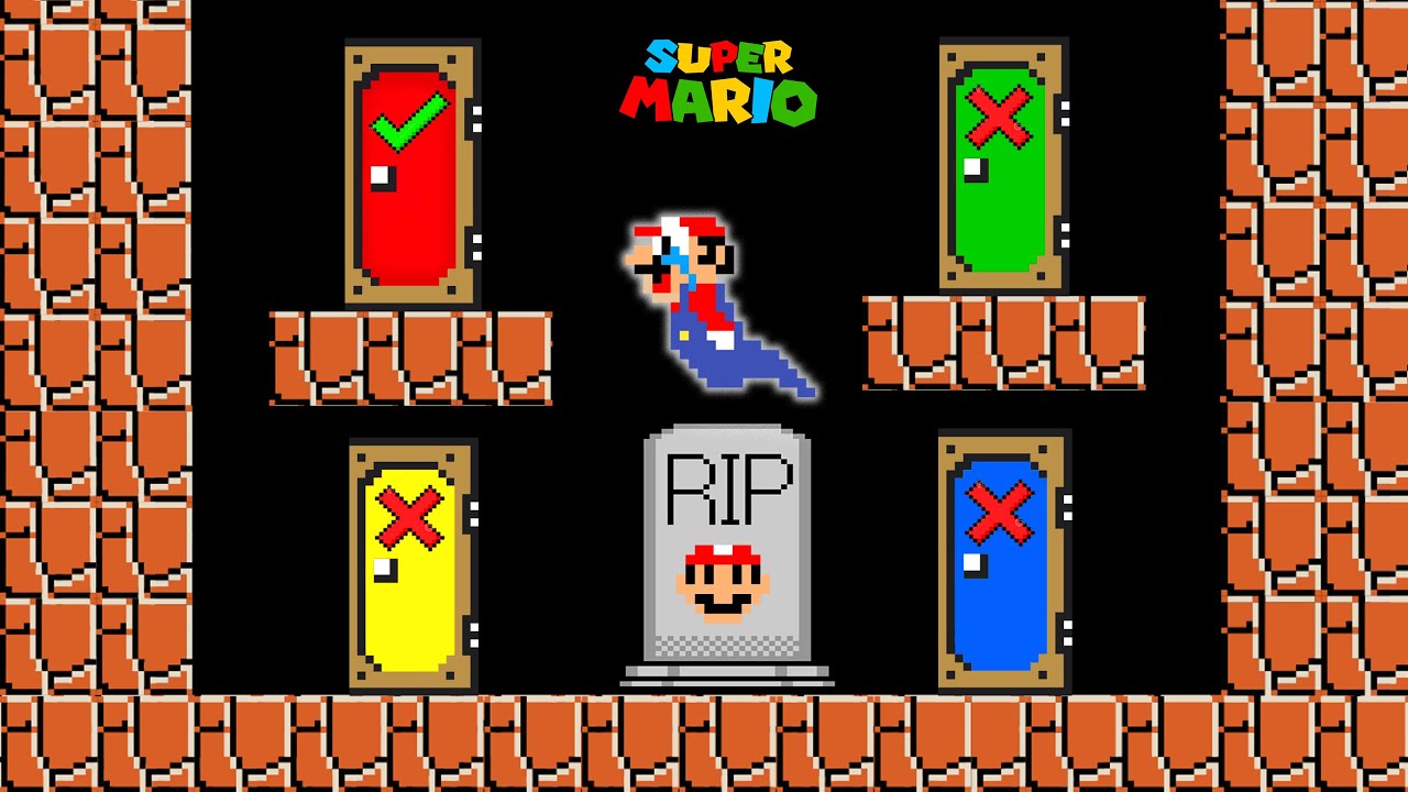 R.I.P Mario's Mystery Doors After Death | Mario After Death #3 | Game Animation