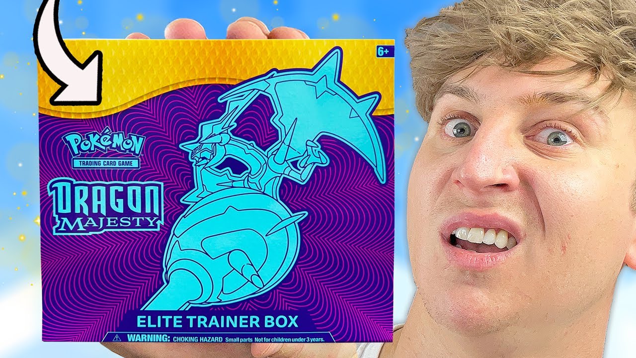 I Opened A $350 Dragon Majesty Elite Pokemon Box...