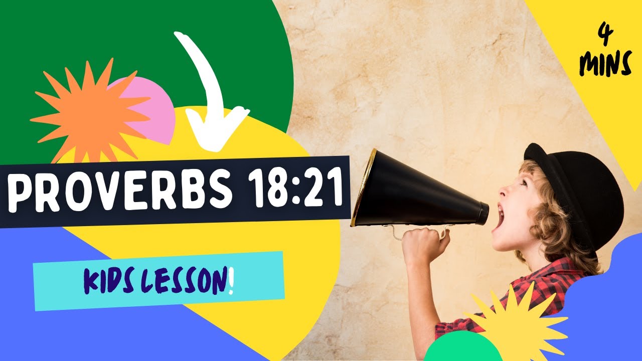 Kids Bible Devotional - Proverbs 18:21 | Power of Words