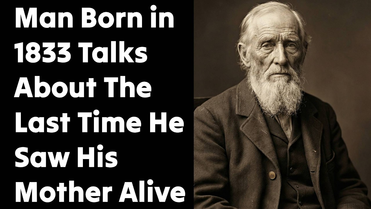 Man Born in 1833 Talks About The Last Time He Saw His Mother Alive - Enhanced Audio