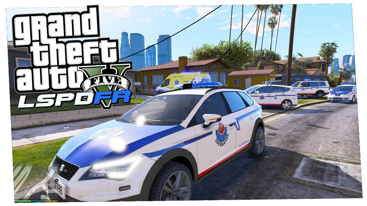 🚔 LSPDFR | DÍA 672 | ERTZAINTZA - PELEA EN EL MOTEL