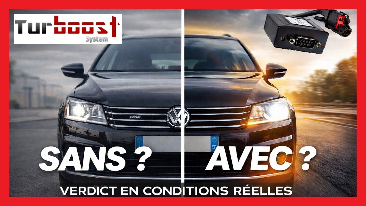 Boîtier additionnel TURBOOST-SYSTEME : Test & efficacité mesurée ✅