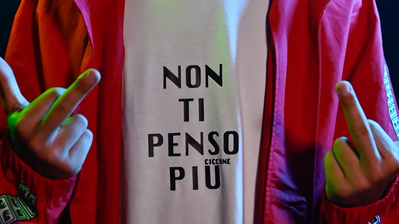 Ciccone - Non ti penso pi&ugrave; (Official Video)