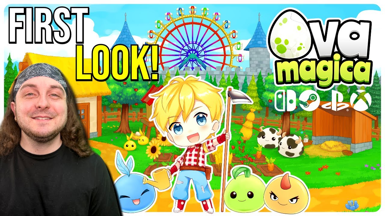 FIRST LOOK at Stardew/Pokemon Farming Game!?