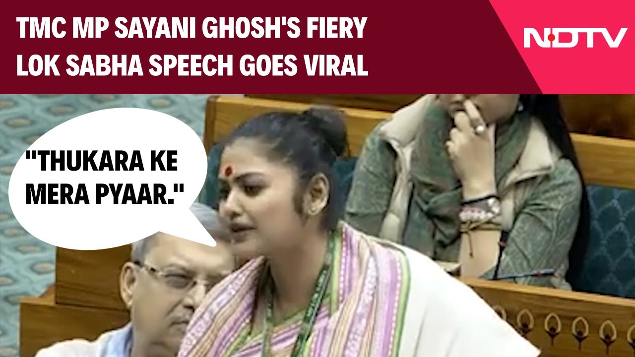 Parliament Winter Session | Sayani Ghosh's Speech On PM Modi And Inflation Goes Viral