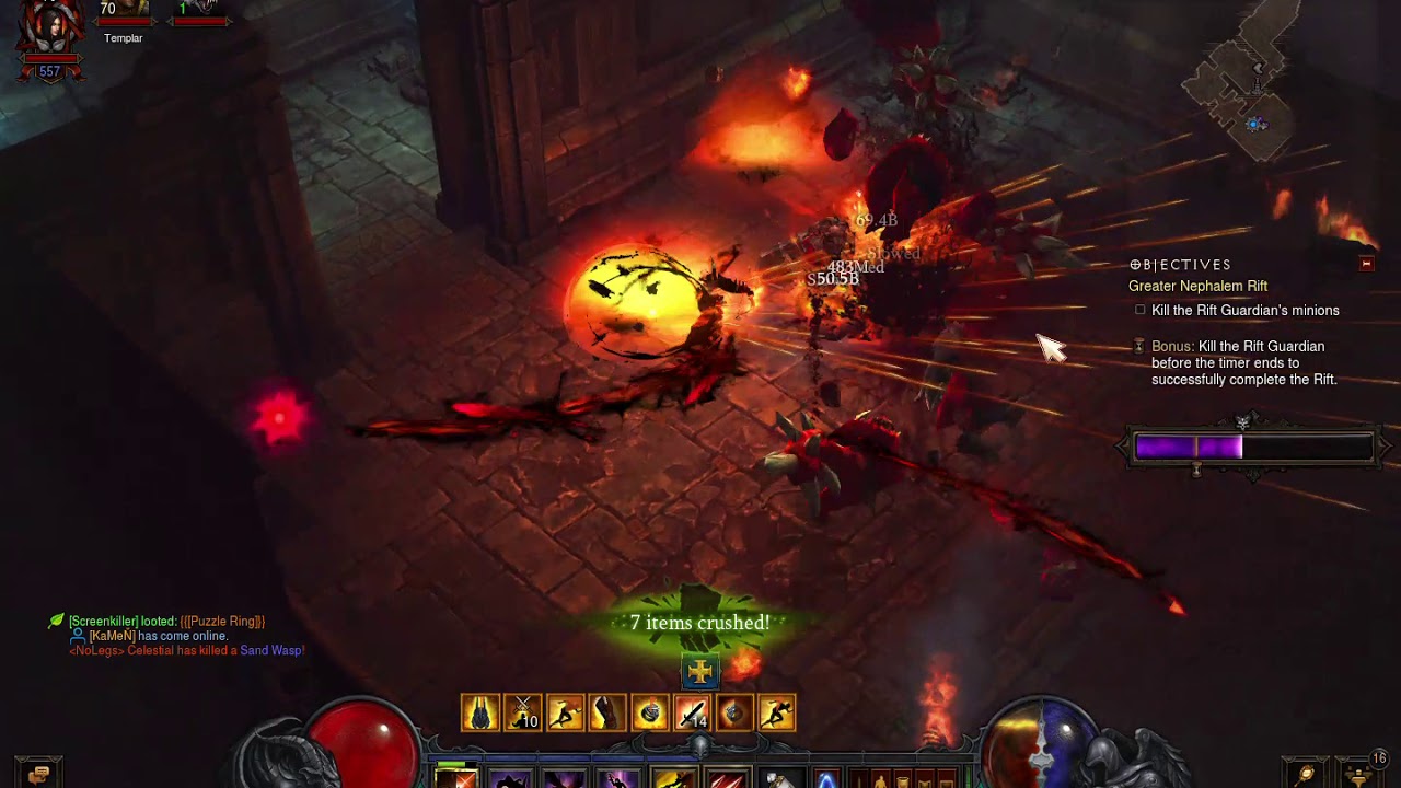 Diablo III D3 Hardcore Season 19 GR84 Demon Hunter MS Build