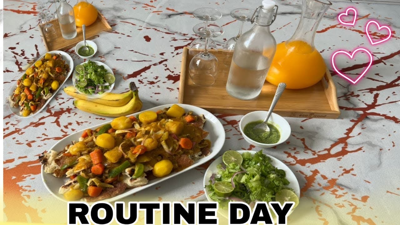 JAWI ROOBAD IYO MUUFO IYO MARAQ MAXAA BAL KA MACAAN ROUTINE DAY
