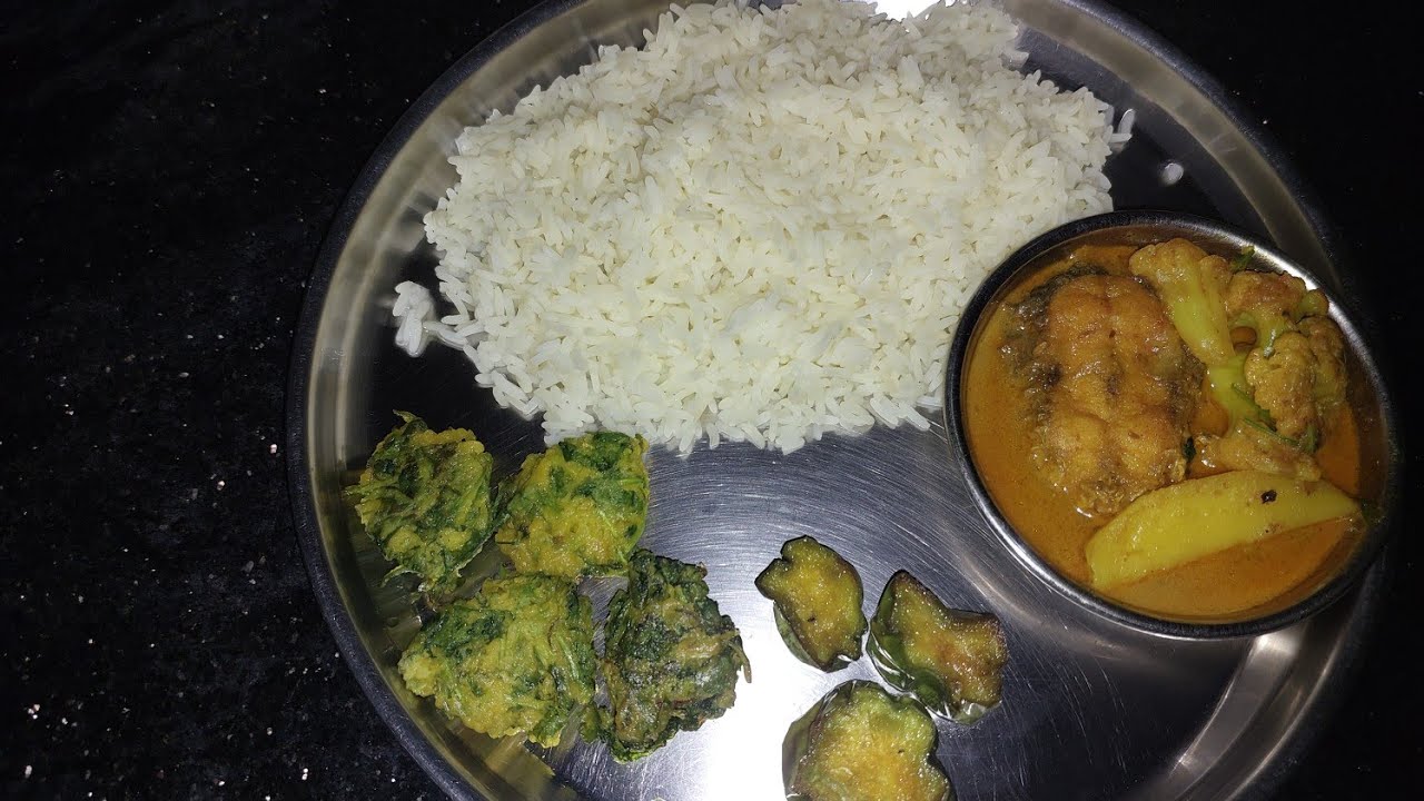 Today's lunch thali 