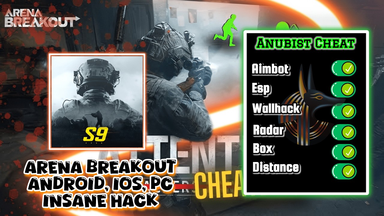 ARENA BREAKOUT MOD MENU HACK | ARENA BREAKOUT AİMBOT ESP CHEAT | 31.03.2026 - İOS ANDROİD PC EMU ✅