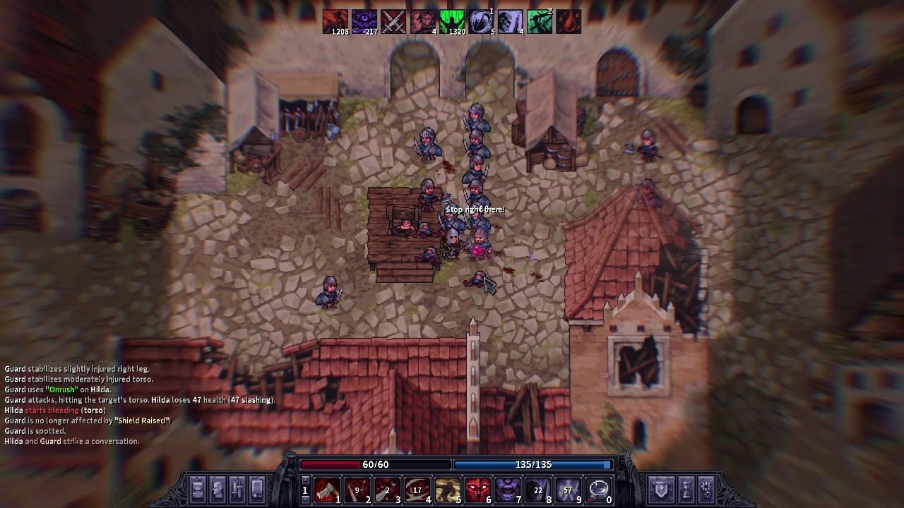 Hilda wildling berserker VS brynn guard attempt 1