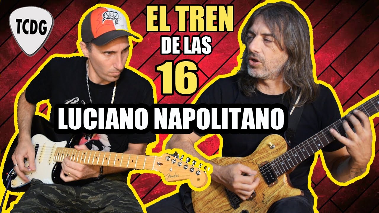 El Tren de las 16 (Pappo) | BLUES COVER en guitarra Ft. Luciano Napolitano & Mario Freiria