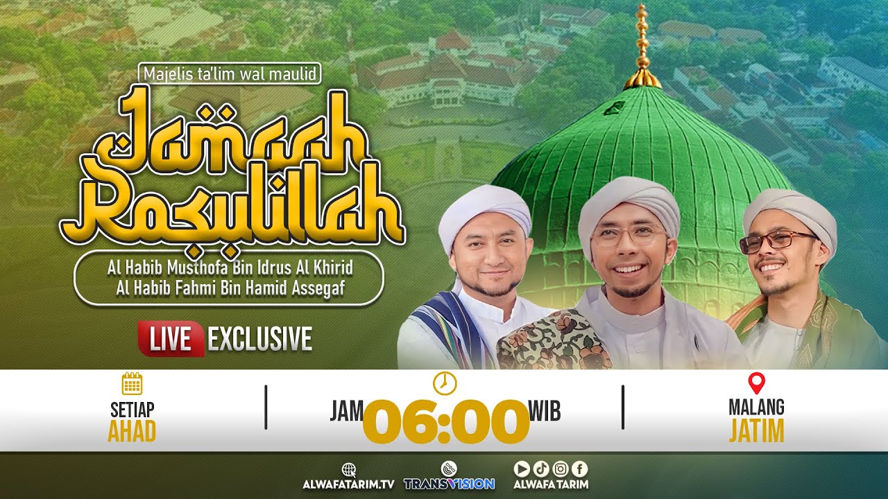 🔴LIVE | MAJELIS TA'LIM WAL MAULID, JAMAAH ROSULILLAH 