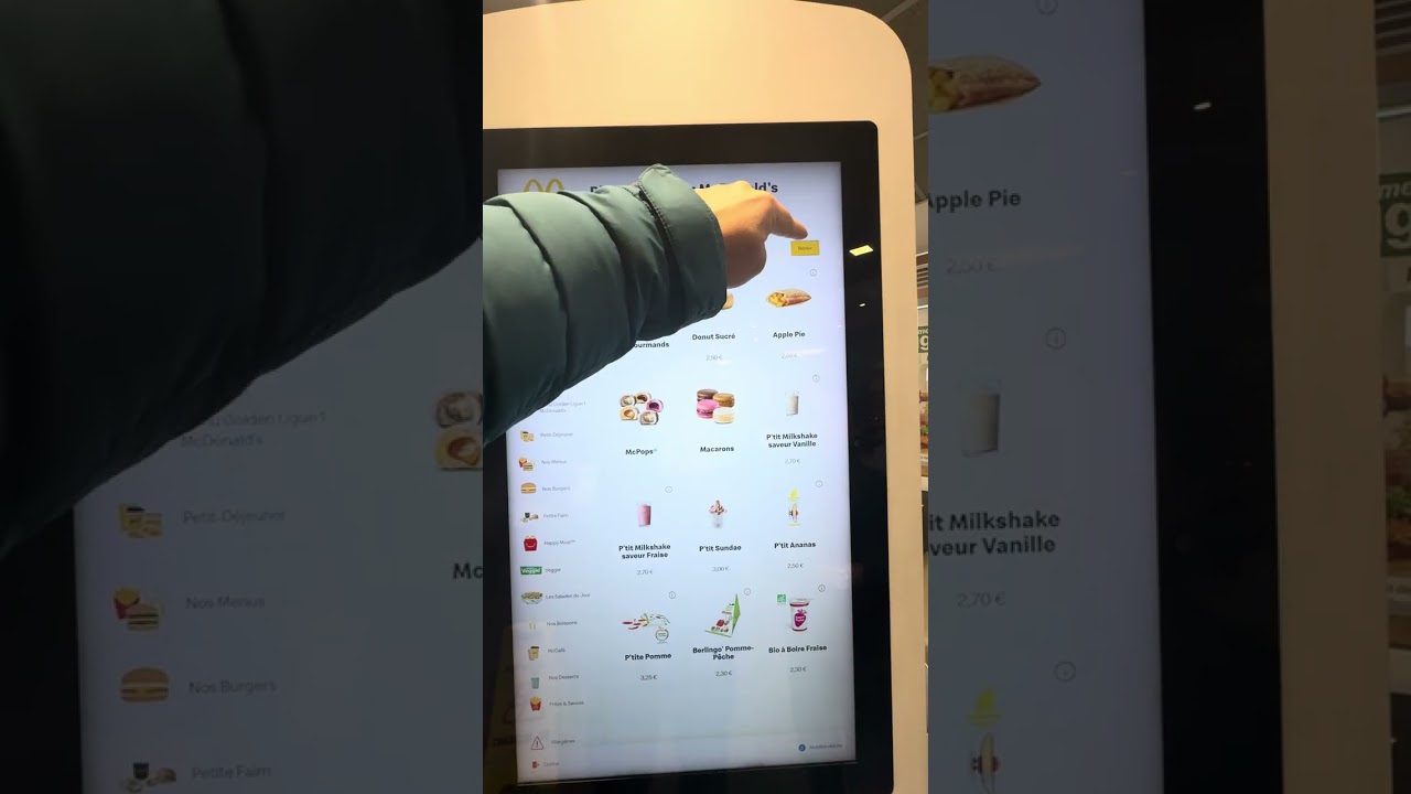 McDonald’s, цены во Франции . Февраль 2026.
