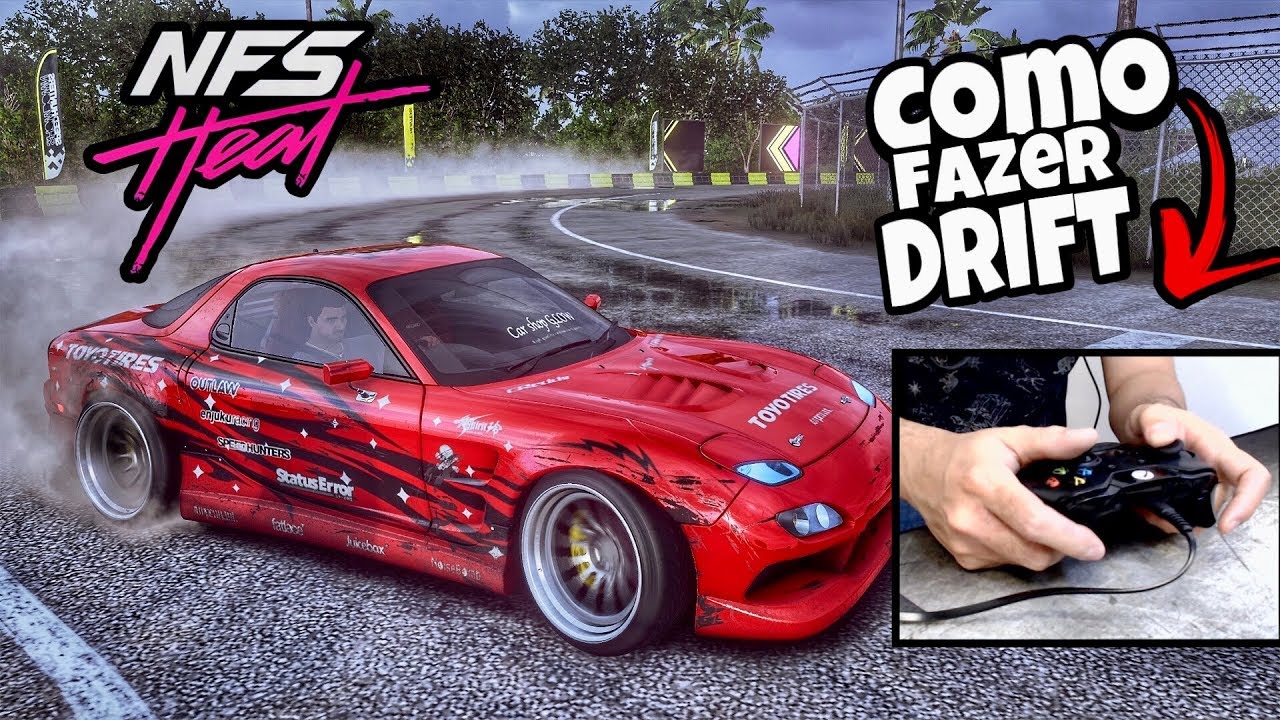 Need for speed: Heat | TUTORIAL de como FAZER DRIFT!  Rápido & Fácil...