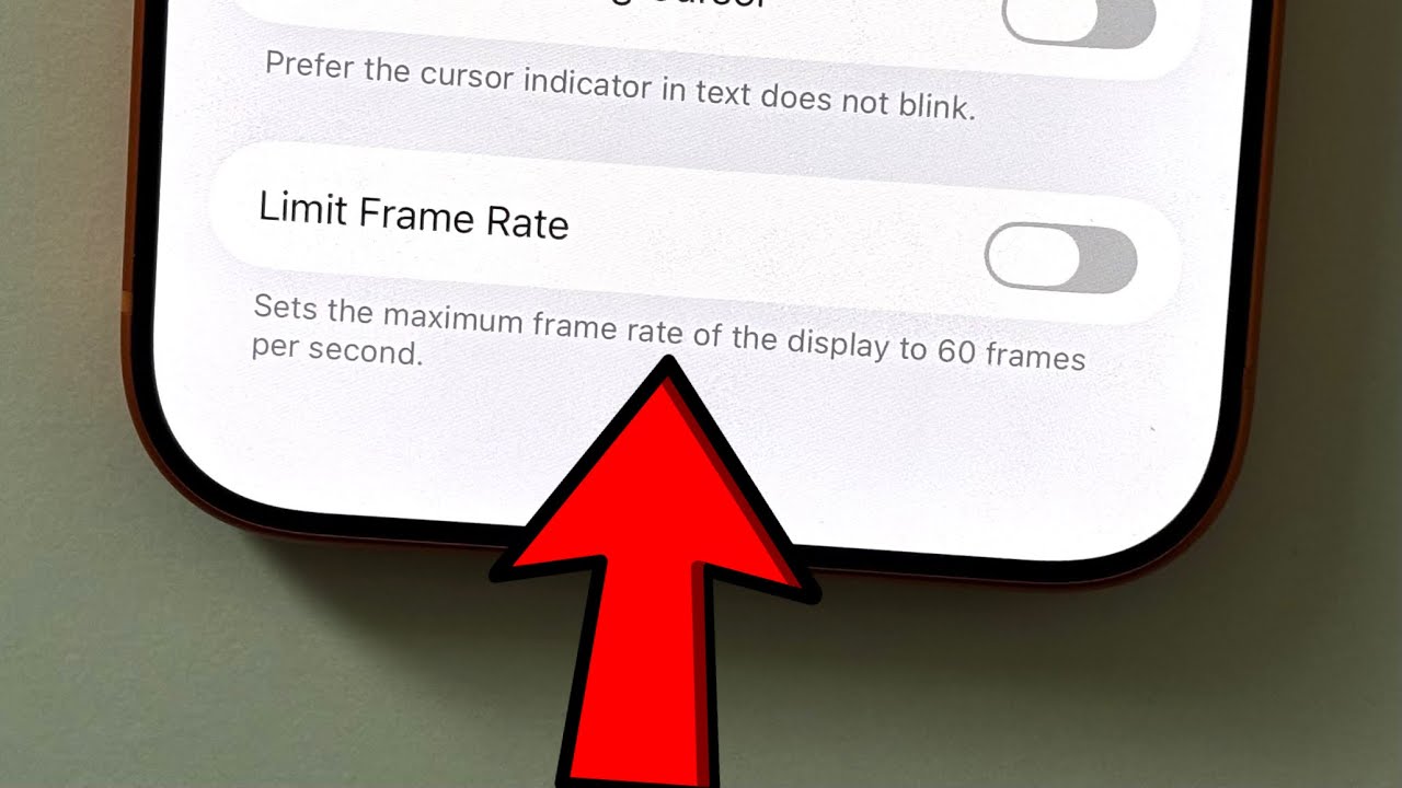 iPhone 17 Pro Max: How To Enable & Disable 120hz/120fps (Promotion)