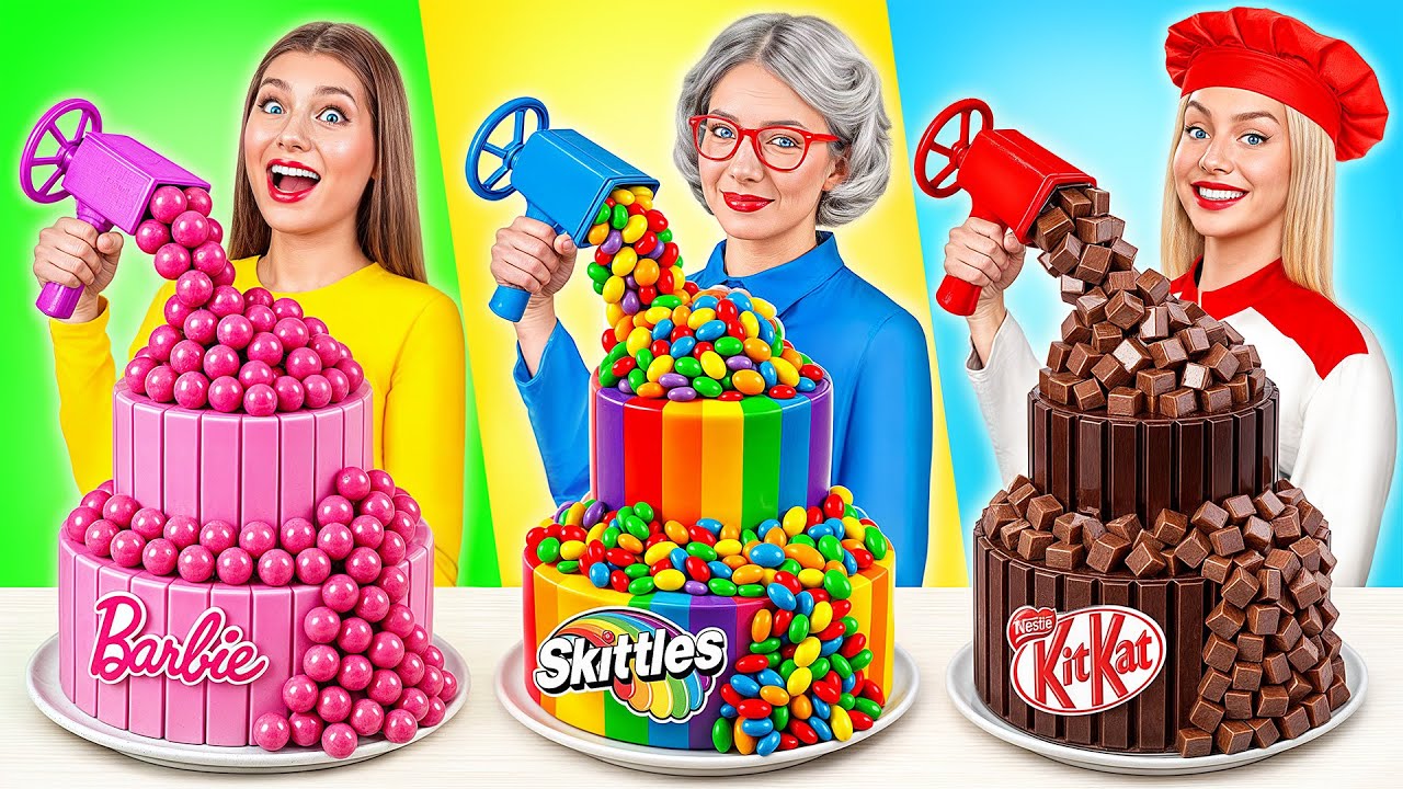 Кулинарный Челлендж: Я против Бабушки | Простые Кулинарные Рецепты от Candy DO
