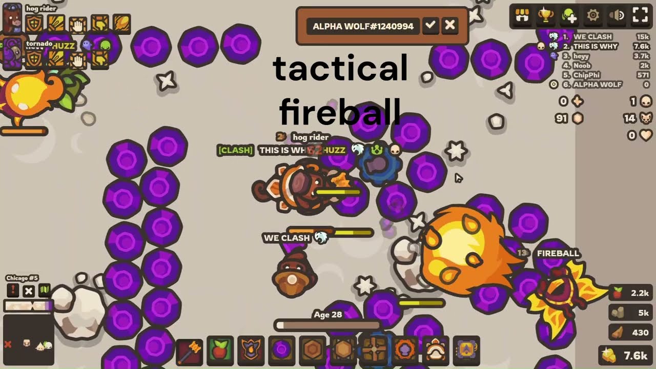 clash royale - in taming.io with friends