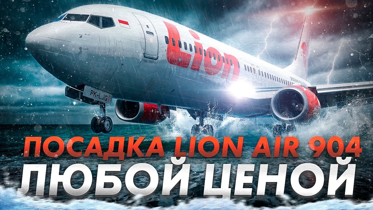 Погода и человеческий фактор. Авария Boeing 737 у берегов Бали. Lion Air 904