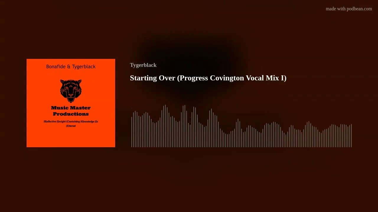 Starting Over (Progress Covington Vocal Mix I)