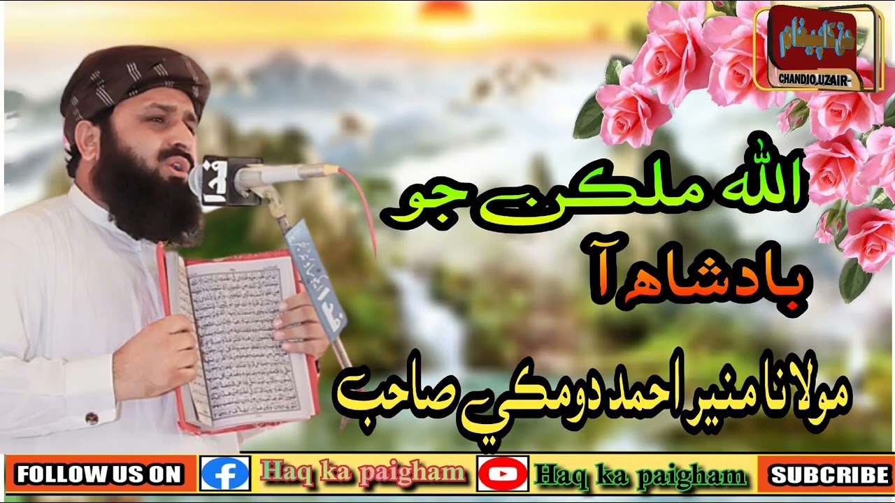 Molana Muneer Ahmed domkey | New cilp 2023 Subscribe my YouTube channel Haq ka paigham