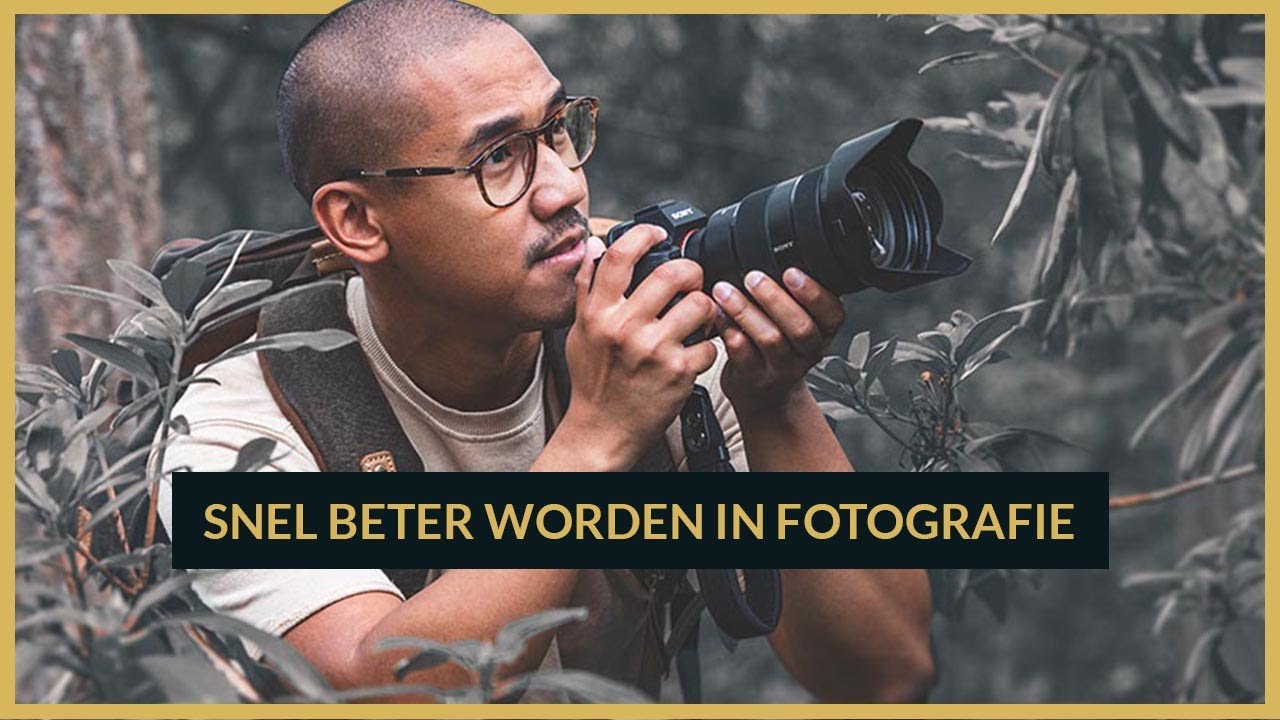 In 3 STAPPEN BETER worden in FOTOGRAFIE
