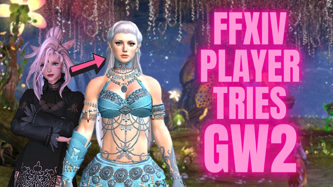FFXIV player tries GW2 (Ai Talk a Lot)