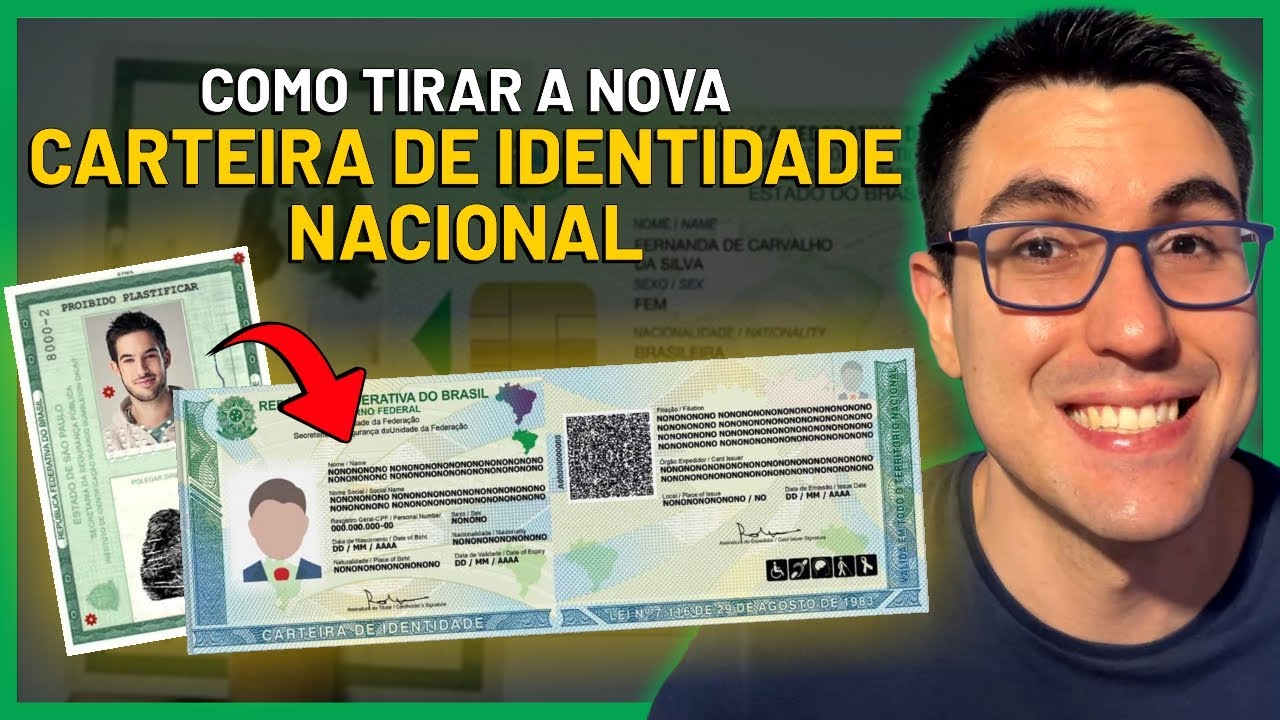 NOVO RG: COMO TIRAR A NOVA CARTEIRA DE IDENTIDADE NACIONA - CIN | PASSO A PASSO
