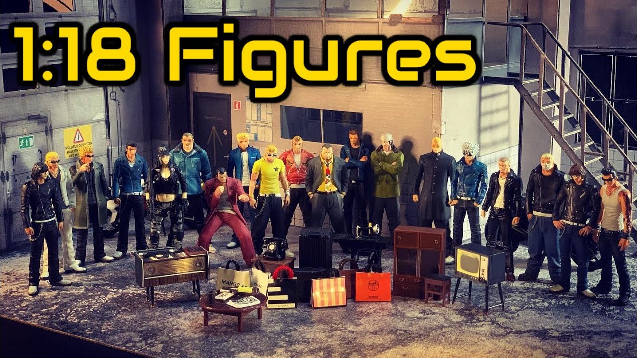 1/18 Figures Diorama Review