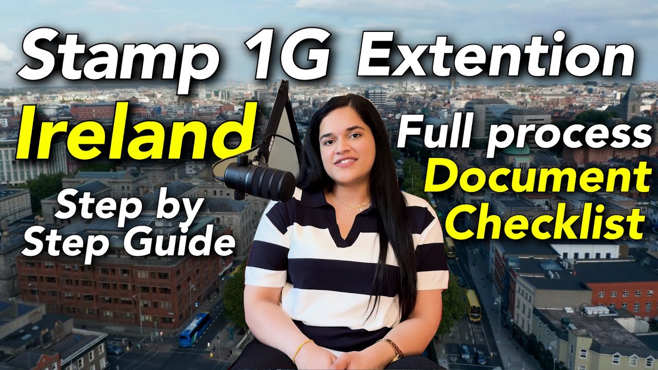 Stamp 1G Extension Application Ireland | Step by Step Guide | Sample Appeal