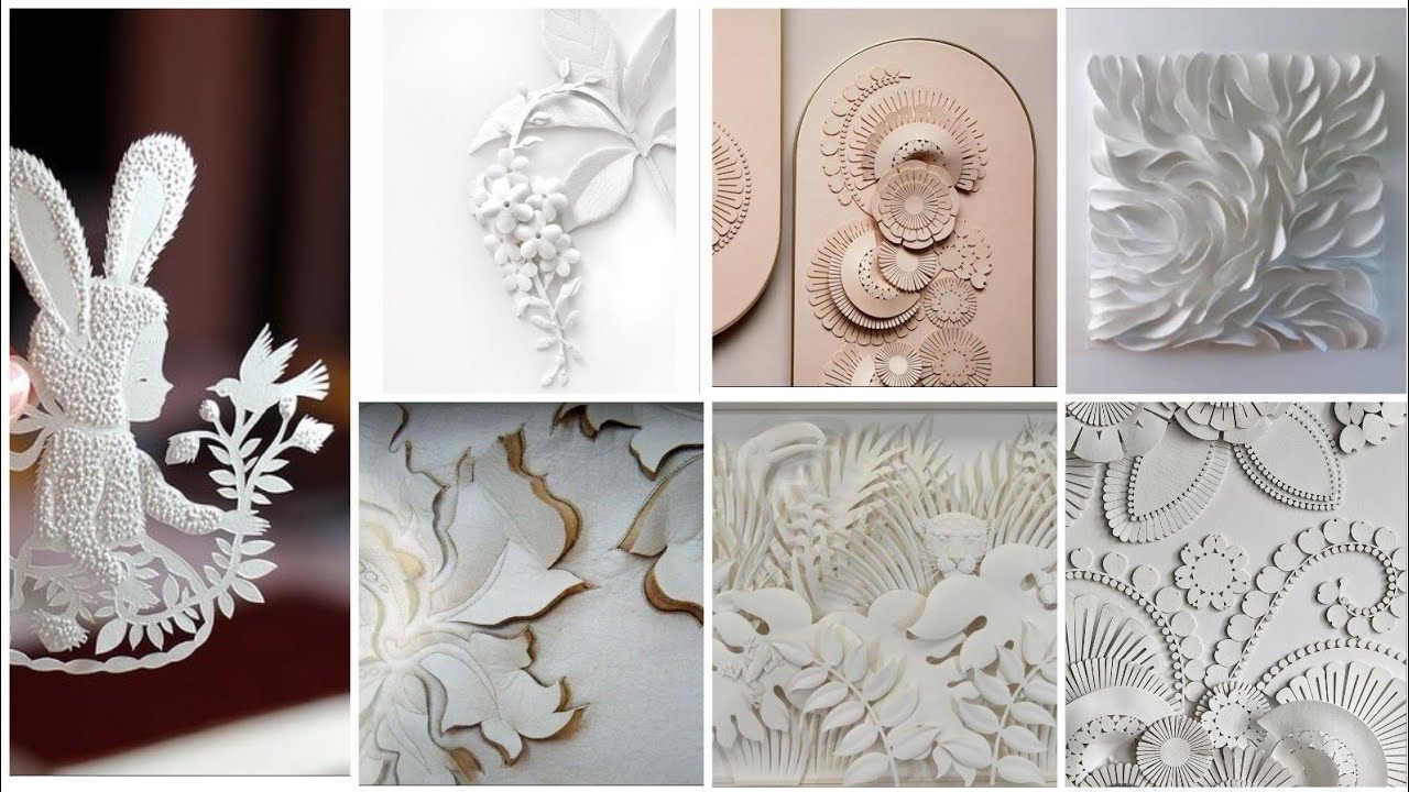Unique Die Cut Style paper art Samples for Home Decor