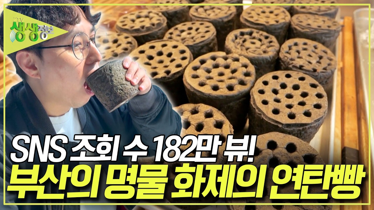 부산에서 요즘 제일 핫한 빵🔥🍞 어르신들에게는 추억! MZ들에게는 인증샷을 부르는 연탄빵 [2TV 생생정보] KBS 260219 방송