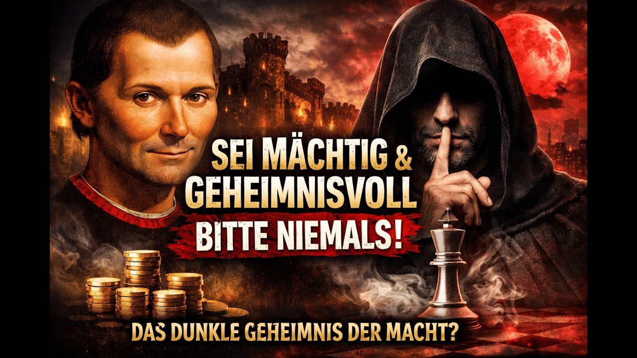Sei geheimnisvoll. Sei mächtig. Bitte niemals. – Machiavelli