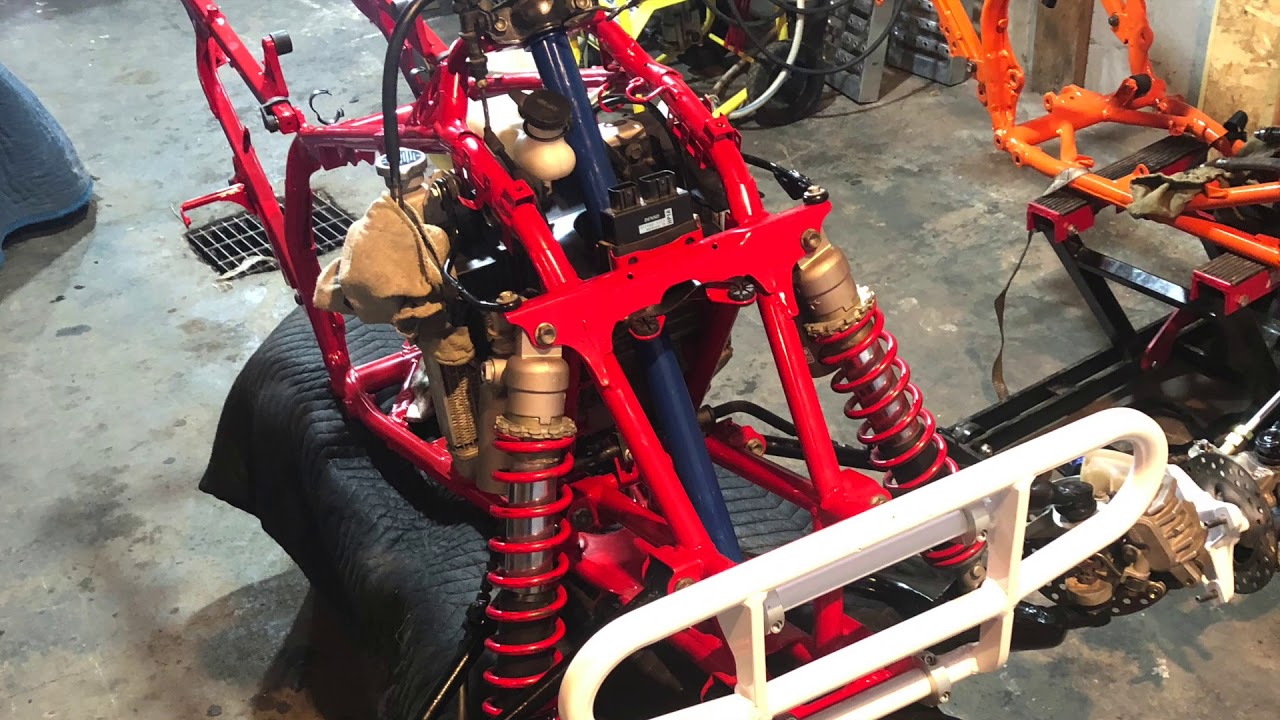 rebuild Honda trx450r 2005