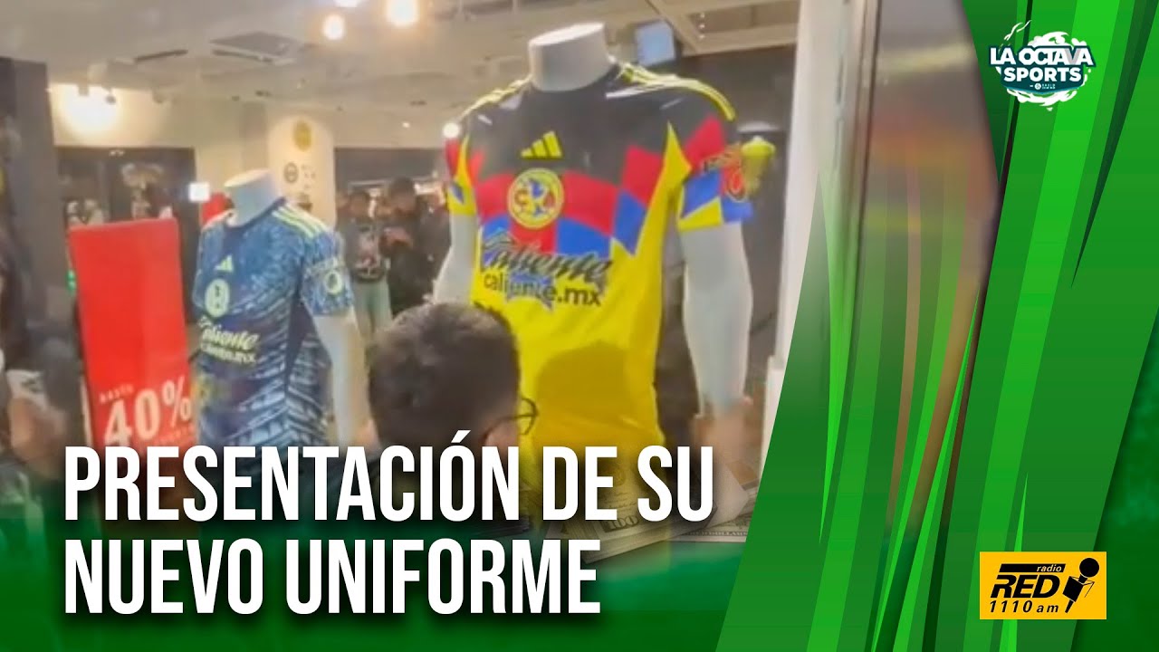 ¡ESPECTACULAR PRESENTACIÓN del nuevo UNIFORME ADIDAS del AMÉRICA!