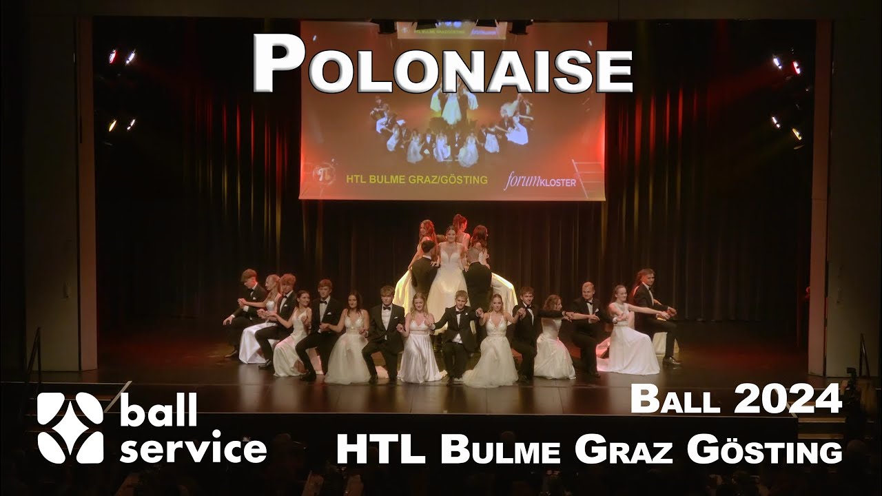 Maturaball HTL Bulme Graz | Polonaise 2024 | Full Performance | forumKLOSTER