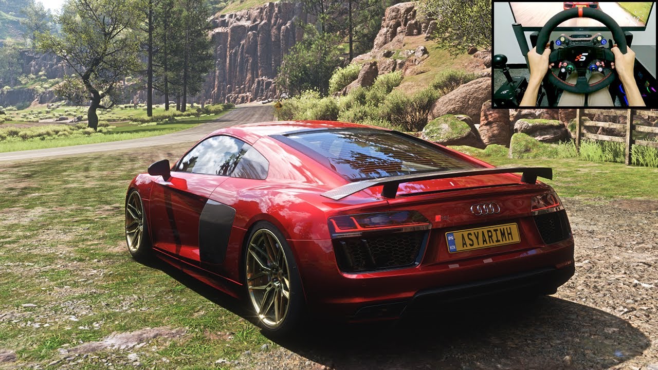 Audi R8 V10 (830HP) - Forza Horizon 5 | Simagic Alpha Ultimate gameplay
