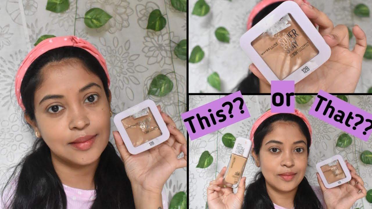 Maybelline SUPER STAY FLEX Powder Foundation Review| Maybelline Super Stay Powder Foundation