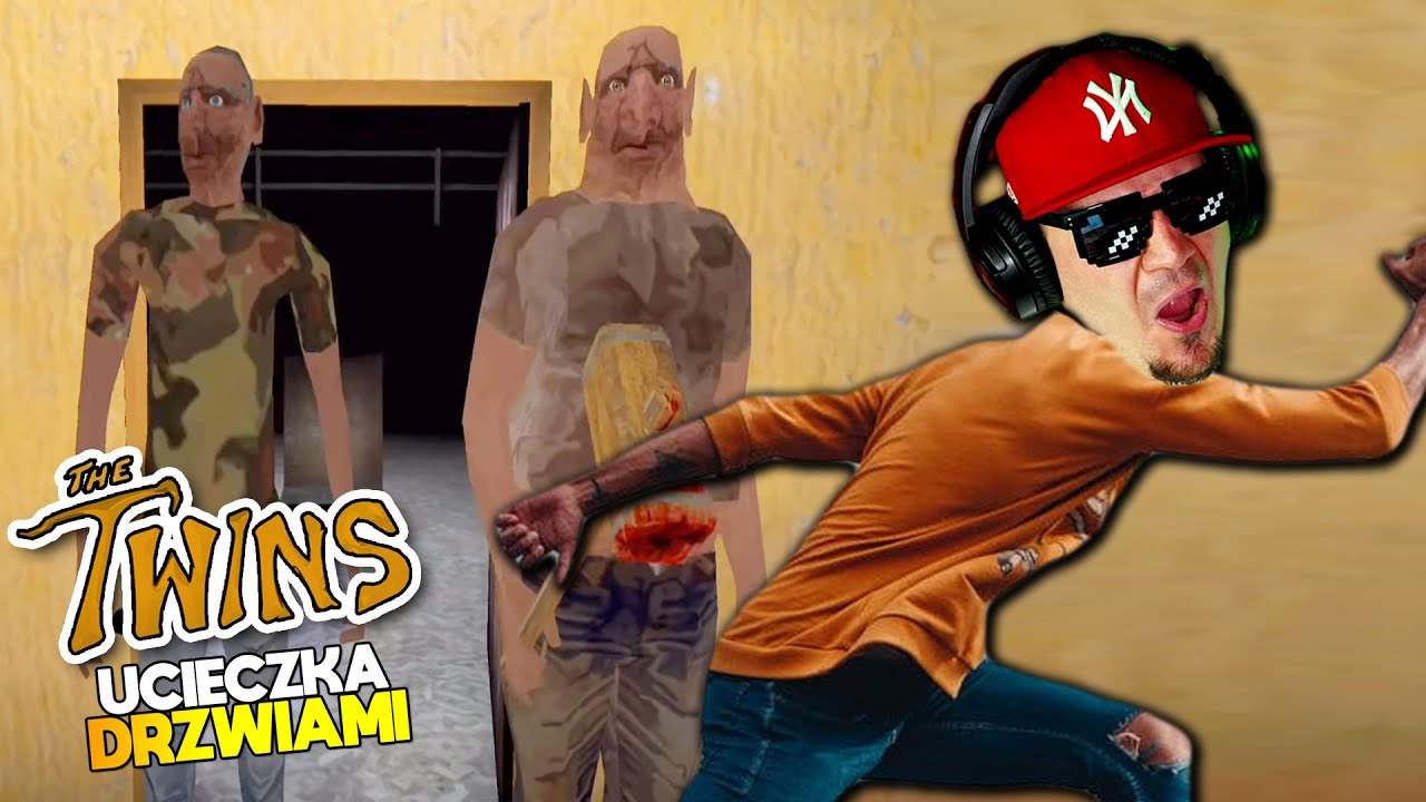 😮 UCIECZKA DRZWIAMI - The Twins Horror Game | Juniorsky Gameplay 😮