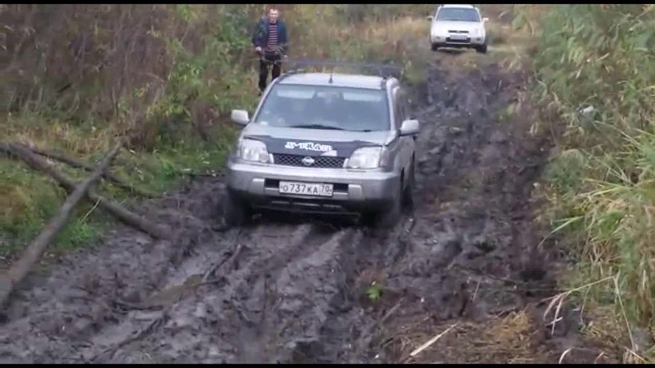 X-TRAIL на бездорожье