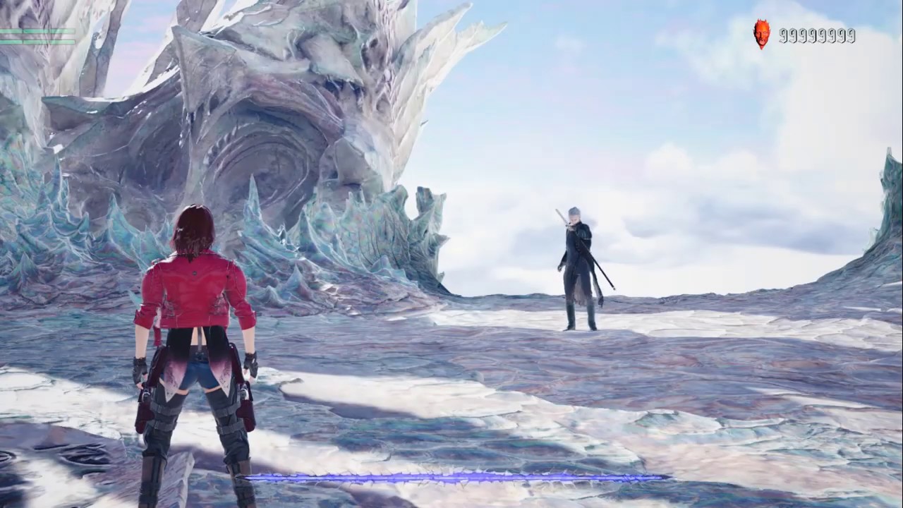 Crimson Anger vs True Vergil 【Crimson Anger - Cerise Project】