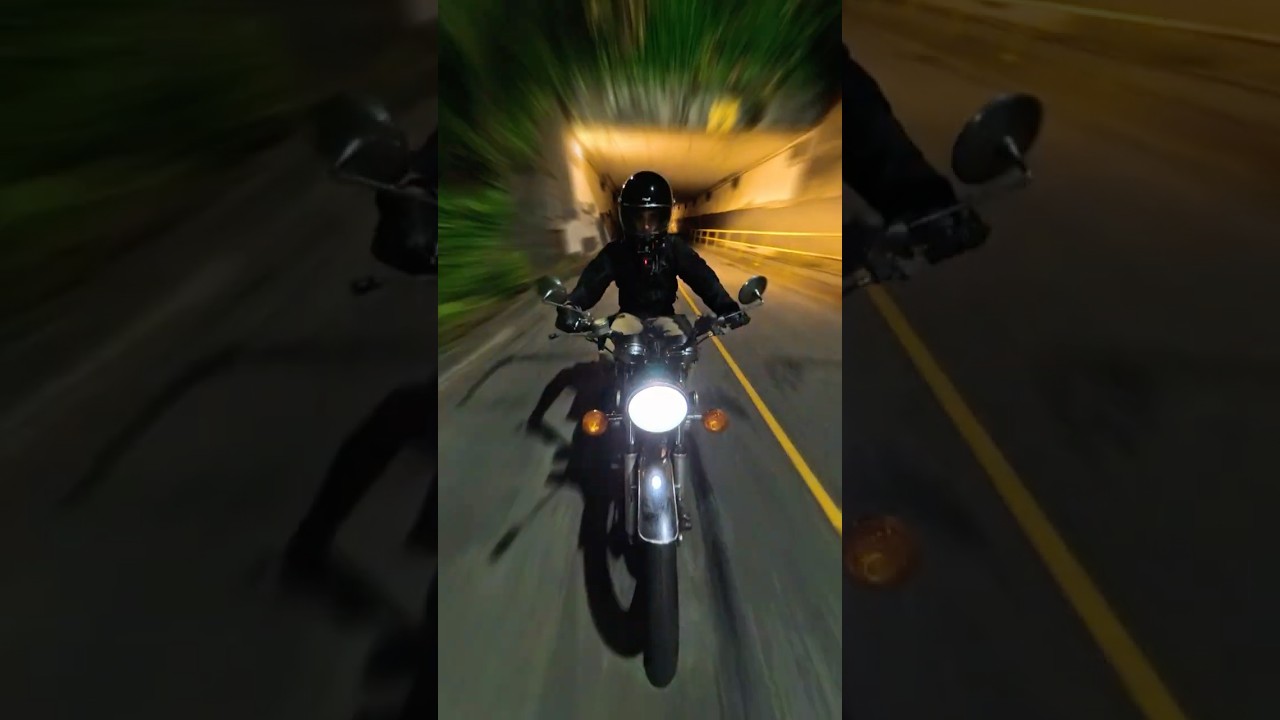 CB550 Redline Tunnel Run | RAW SOUND