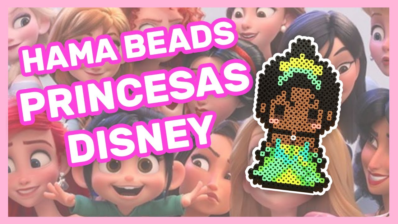 Hama Beads PRINCESAS DISNEY - 2018 🌹