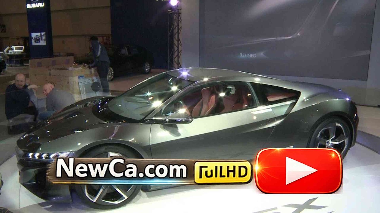 🚗 Acura NSX Concept Canadian Premiere at the Canadian International AutoShow 2013 (HD)