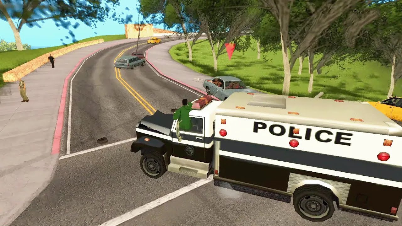 GTA San Andreas Vigilante Mission - Using an Enforcer