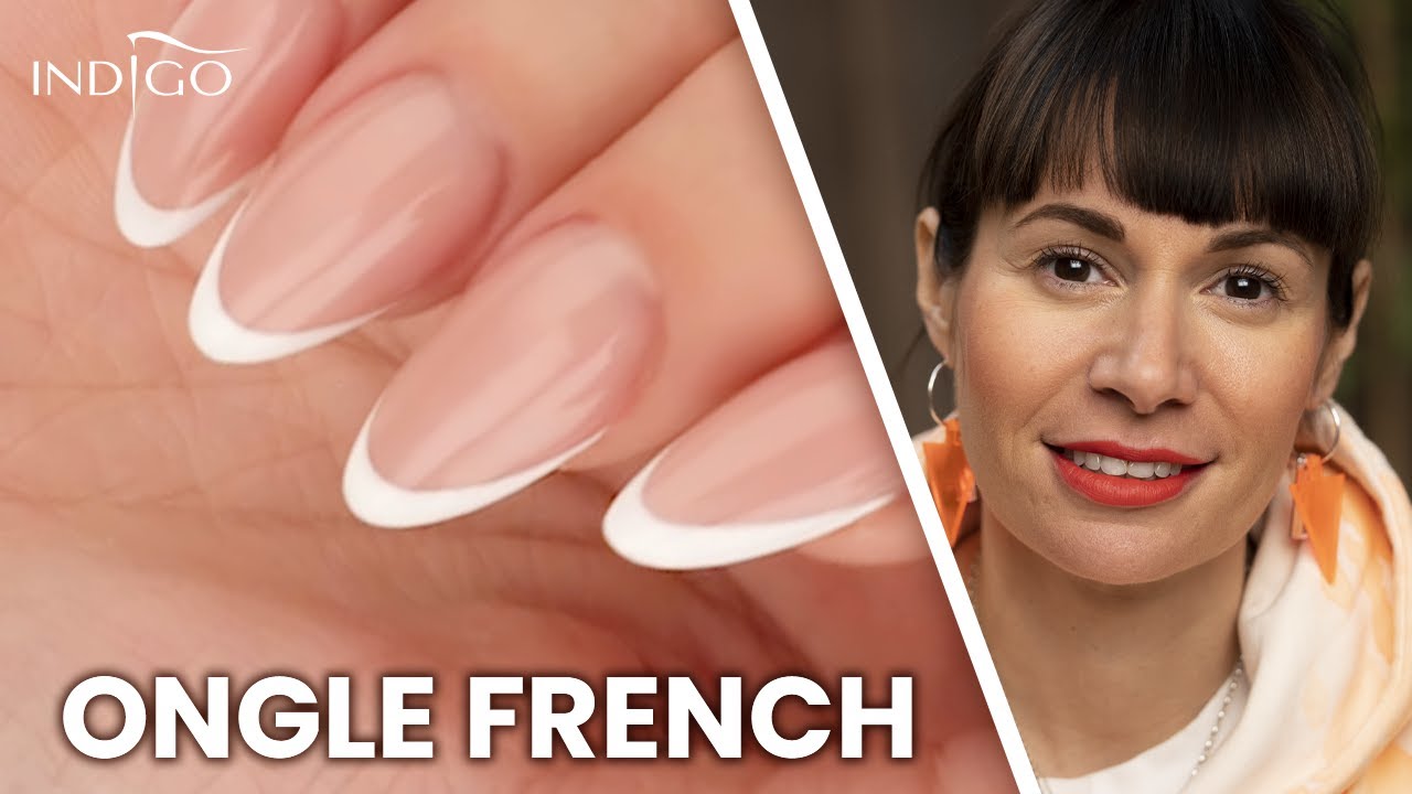 Comment faire une french manucure en gel - tuto french manucure facile | Indigo Nails Français